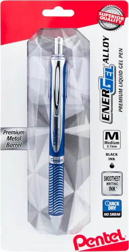 Miniatura 12 de Lapicero de gel líquido Pentel EnerGel de aleación RT premium, Violeta