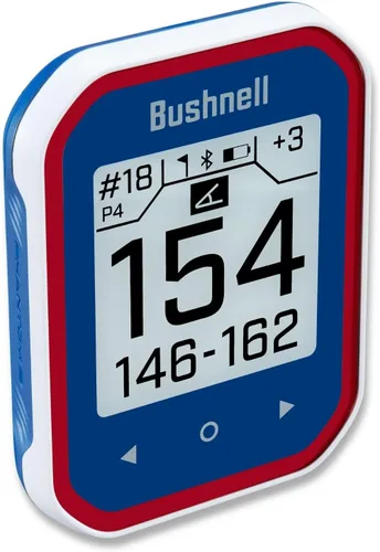 Bushnell Golf Phantom 3 Slope GPS – GPS portátil para golf con distancias ajustadas por pendiente, soporte de carro magnético fuerte, más de 38,000