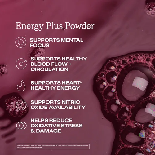 Miniatura 3 de Humann SuperBeets Energy Plus con extracto de semilla de uva, polvo de raíz de remolacha, extracto de té verde, cafeína, vitamina C, sin OMG, 5.87