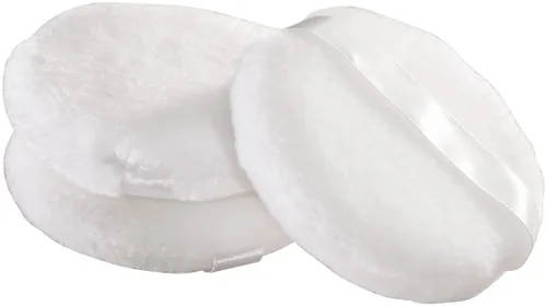 Fox Valley Traders Polvo cosmético para maquillaje facial o cuidado de la piel, cada 4 pulgadas de diámetro, paquete de 3