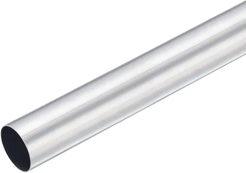 Miniatura 23 de uxcell Tubo redondo de aluminio 6063, tubo de 27 mm de diámetro exterior y 23 mm de diámetro interior de 400 mm de longitud para proyectos