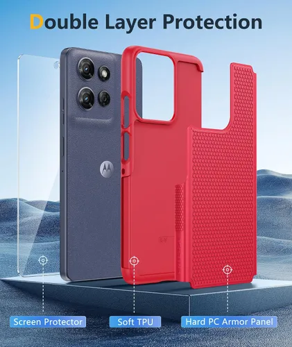 Miniatura 77 de FNTCASE Funda para iPhone 17 Pro: Fundas delgadas translúcidas de color azul claro compatibles con MagSafe, protección completa de la cámara