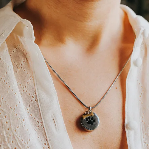 Miniatura 4 de Collares personalizados de urna de mascota para cenizas para mujeres y hombres, joyería de cremación para cenizas, collar personalizable para Urna