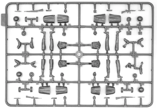 Miniatura 3 de ICM Models 1/35 Rifles Goumier marroquíes (1943) Kit
