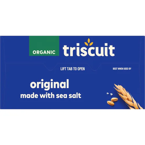 Miniatura 20 de Triscuit Galletas originales orgánicas) sin OMG, 7 onzas (paquete de 6)
