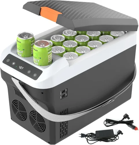Miniatura 11 de advwin Refrigerador de 12 voltios para automóvil de 23 cuartos (22L), enfriador/calentador eléctrico, enfriador de automóvil enchufable con cable