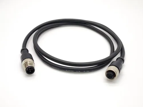 Miniatura 17 de Elecbee Conector M12 5 Pin A-Code Hembra a Hembra Cable terminado doble 1M/3.3ft