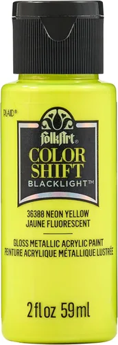 Miniatura 29 de FolkArt Pintura de cambio de color, 2 onzas, Plum Flash 2 Fl Oz Flash de ciruela