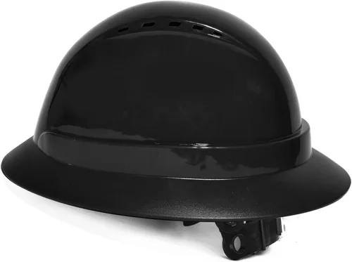 Miniatura 7 de Casco Protector Personalizable con Logotipo, Protector de Cabeza para Trabajo al Aire Libre (Negro (Estilo 1)) Negro (Style 1-Black)