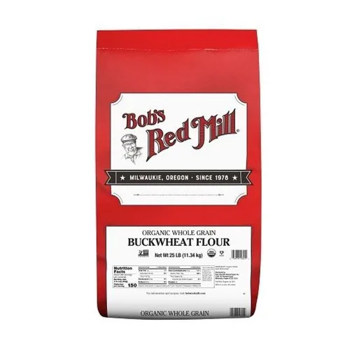 Miniatura 3 de Bob's Red Mill Harina de trigo sarraceno orgánico, 25 libras
