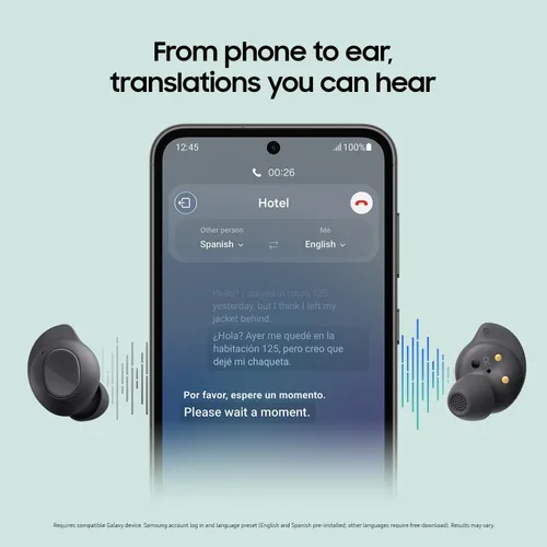 Miniatura 3 de Samsung Galaxy Buds FE Auriculares inalámbricos Bluetooth, ajuste cómodo y seguro en el oído, cambio automático de audio, control táctil, asistente