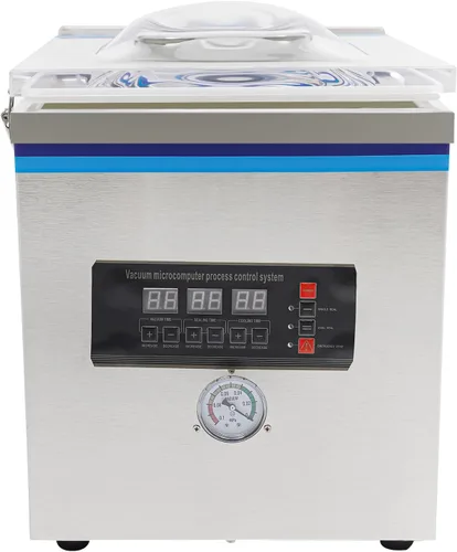 Máquina selladora al vacío, sistema de sellado de cámara de vacío comercial automático, máquina de sellado de alimentos, paquete de almacenamiento