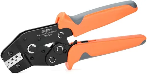 Miniatura 8 de iCrimp IWISS Herramientas de prensado de conectores solares PV para cable de panel solar PV AWG14-10 (2,5/4/6 mm²) con matriz EDM de alambre