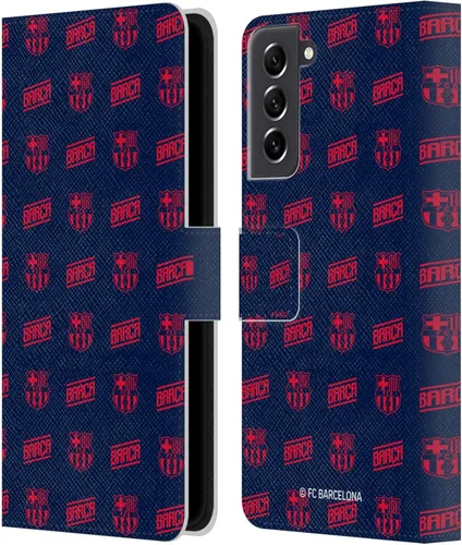 Miniatura 161 de Head Case Designs Funda de piel con licencia oficial del FC Barcelona Barca Crest Graphics para Samsung Galaxy A06 4G