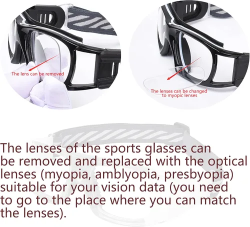 Miniatura 3 de SooGree Gafas protectoras de baloncesto y fútbol para hombres y mujeres