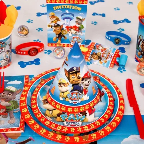 Miniatura 5 de Artículos para fiesta de cumpleaños Paw Patrol, Pulseras, Colores Variados