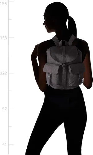 Miniatura 4 de Herschel Mochila Dawson, negro (Black Crosshatch)), 10301-02090