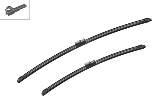 Miniatura 6 de Bosch 3397118953 AeroTwin Repuesto Original De Equipo Limpiaparabrisas Para Conductor Y Pasajero - Juego De 2 (26" & 20") Bloqueo Lateral 22mm
