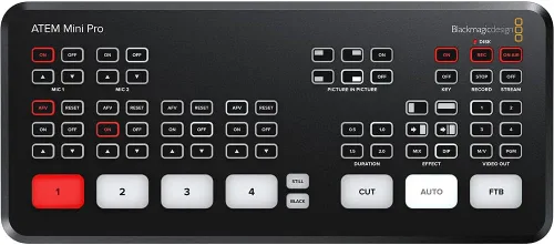 Miniatura 3 de Blackmagic Design ATEM Mini Pro HDMI - Conmutador para transmisión en directo (SWATEMMINIBPR)