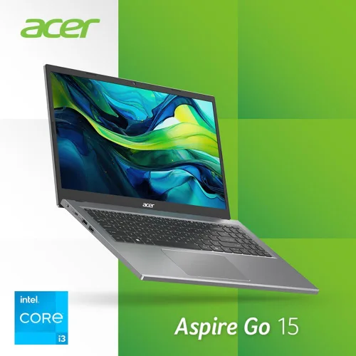Miniatura 2 de Acer Aspire Go 15 - Laptop delgada, pantalla IPS 1080P Full HD de 15.6 pulgadas, Intel Core i3-N305, gráficos Intel UHD, 8 GB LPDDR5, 128 GB HD