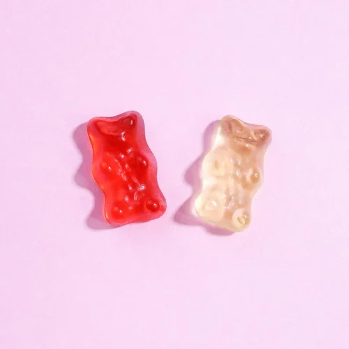 Miniatura 3 de Haribo - Gomitas para el día de San Valentín, sabores de frutas surtidos, regalo de dulces de temporada con sección de para/desde, 4 onzas