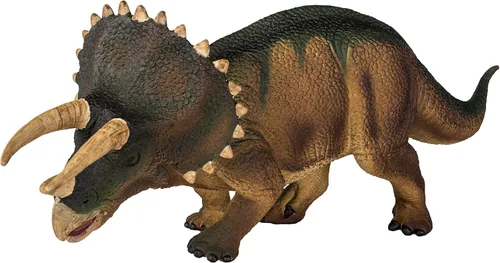 Miniatura 4 de Safari Ltd. Triceratops - Figura detallada de dinosaurio de 8 pulgadas, juguete educativo para niños, niñas y niños a partir de 3 años