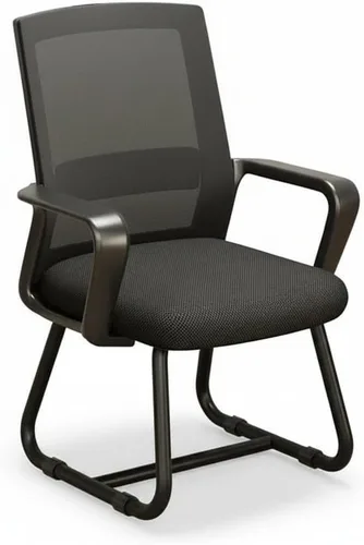 Miniatura 11 de Silla de oficina ergonómica con soporte lumbar y respaldo de malla transpirable, ideal para el hogar y el trabajo