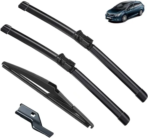 Miniatura 8 de Escobillas de limpiaparabrisas compatibles con Toyota Avensis T27 MK3 2009-2018, limpiaparabrisas delantero y trasero de automóvil, cortador