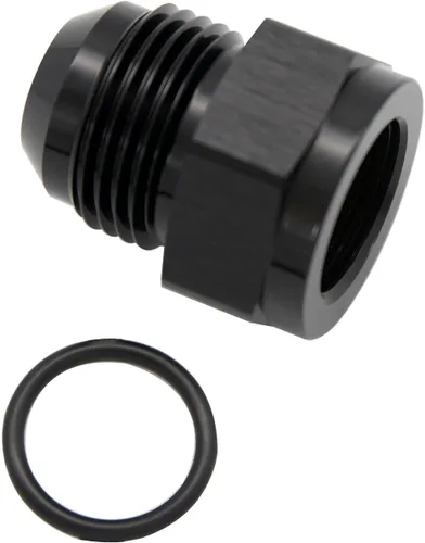 Miniatura 21 de 1/8 NPT hembra a -3 AN AN3 macho Flare Thread Expander adaptador Expander Accesorios de manguera Aluminio Negro