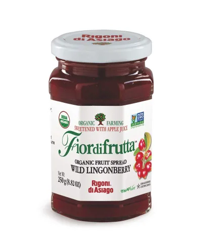 Miniatura 31 de Rigoni di Asiago Fiordifrutta, untable de frutas orgánico, arándano silvestre, 8.82 onzas