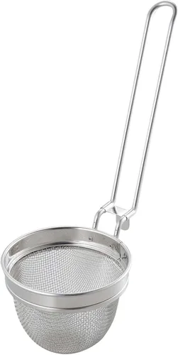 Shimomura Kihan 29343 - Colador de miso, Meijin [fabricado en Japón] de acero inoxidable, apto para lavavajillas, se puede colgar en el borde de una