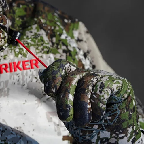 Miniatura 5 de Striker Guantes de pesca unisex Stealth impermeables y transpirables para exteriores con puño extendido y punta de dedo índice Tech Touch Transición