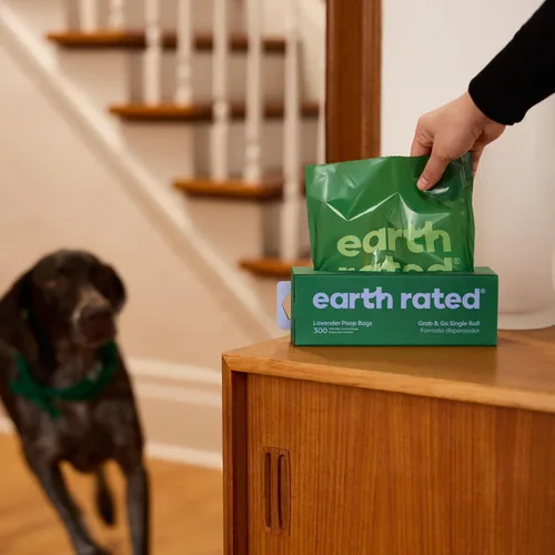 Miniatura 7 de Bolsas de residuos de perros para despensas Earth Rated , lavanda-aromatizado