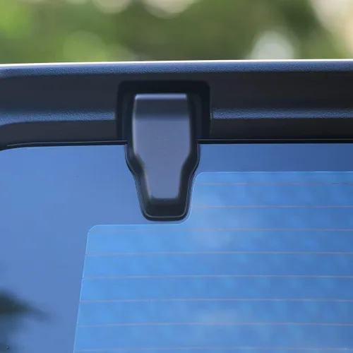 Miniatura 3 de JVMA Deflector de lluvia para ventana trasera, tapa de maletero, riel de lluvia, sellado climático para Jeep Wrangler JL JK 2008-2026 Accesorios