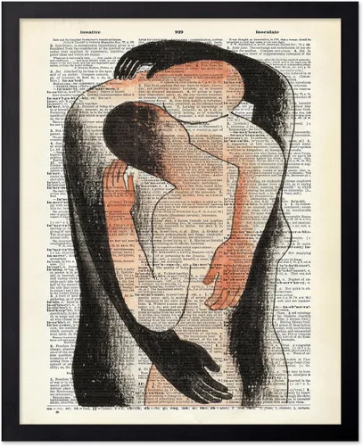 Miniatura 26 de Poster Master Póster de Arte del Diccionario - Impresión Retro de Mujer Soldadora - Arte de Sándwich de Queso a la Parrilla - Regalo para Ella
