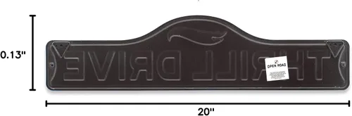 Miniatura 6 de Mattel Hot Wheels - Letrero de metal para dormitorio, sala de juegos o garaje