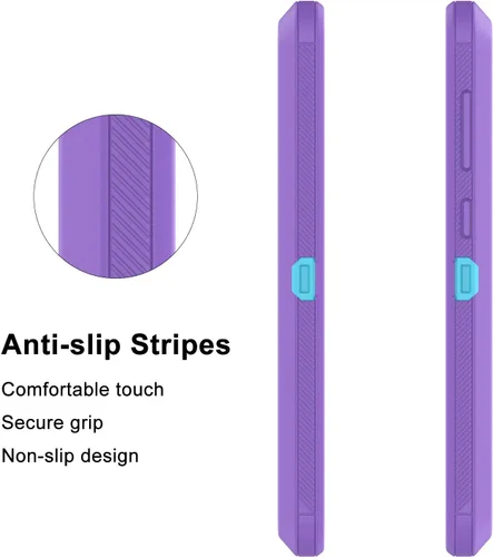 Miniatura 6 de Funda híbrida para Samsung Galaxy A30, A50, a prueba de golpes, de plástico duro y absorción de golpes, de goma, para Samsung Galaxy A30, A50S
