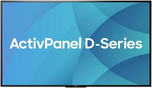 Promethean ActivPanelD - Pantalla digital comercial de 55 pulgadas, pantalla de señalización digital 4K UHD no táctil para anuncios, oficinas,