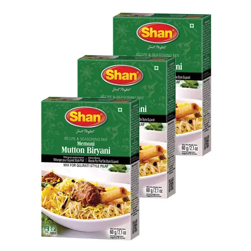 Miniatura 152 de Shan Korma Recipe and Seasoning Mix 1.76 oz (50g) - Spice Powder for Traditional Meat in Yogurt Sauce - Suitable for Vegetarians - Airtight Bag in a