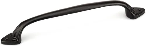 Miniatura 10 de Richelieu Hardware BP9464128900 Sheffield Collection - Tirador arqueado tradicional de centro a centro, color negro mate, para puertas de granero