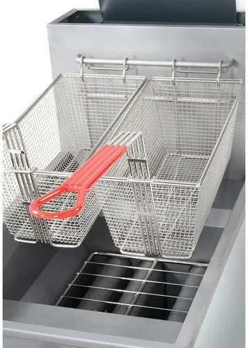 Miniatura 7 de Kratos Freidora comercial, tipo piso con tres quemadores y kit de manguera de gas incluido, propano líquido
