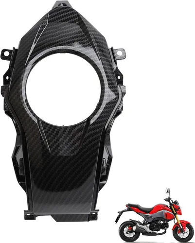 Miniatura 7 de Mokuo Funda de Velocímetro de Fibra de Carbono para Motocicleta Fit para Honda Grom Msx125 SF 2016-2020 Kit de Carenados Piezas
