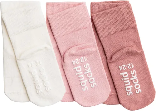 Miniatura 68 de squid socks Calcetines de viscosa de bambú 0-6M, 6-12M, 12-24M y 2T-3T Calcetines que se mantienen puestos