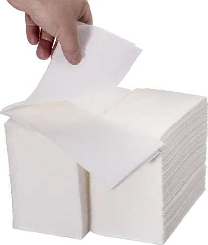 Miniatura 3 de Paquete de 1000 toallas desechables para invitados, servilletas blancas para baño de invitados, toallas de mano desechables de alta resistencia