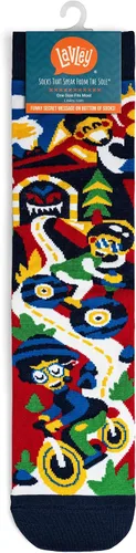 Miniatura 2 de Lavley Calcetines divertidos para amantes de las actividades al aire libre y más, regalos novedosos para hombres, mujeres y adolescentes