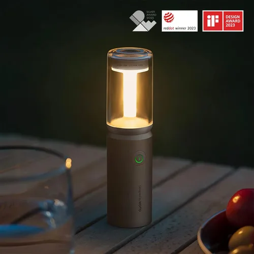 Miniatura 7 de HOTO Linterna de Camping al Aire Libre Recargable, Linterna de Camping 3-en-1 3100mAh, Lámpara de Camping Resistente al Agua IP66 con Gancho