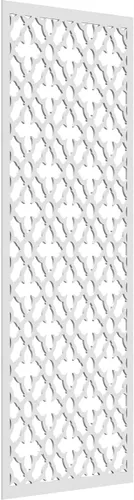 Miniatura 140 de Madison Paneles de pared decorativos de madera con calado, 9 3/8 pulgadas de ancho x 24 3/8 pulgadas de alto x 3/8 de alto, roble rojo rojo (Red Oak)