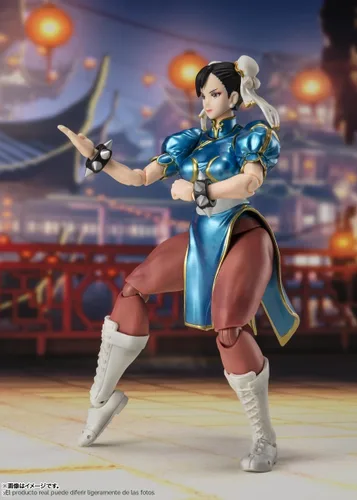 Miniatura 5 de TAMASHII NATIONS - Street Fighter - Chun-Li - Outfit 2 (Classic Outfit), Figura de acción de Bandai Spirits S.H.Figuarts