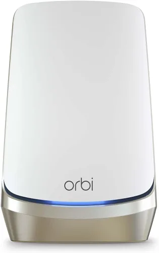 NETGEAR Router WiFi 6E de cuatro bandas Orbi (RBRE960), características de seguridad, velocidad de hasta 10 Gbps, cubre hasta 3,000 pies cuadrados,