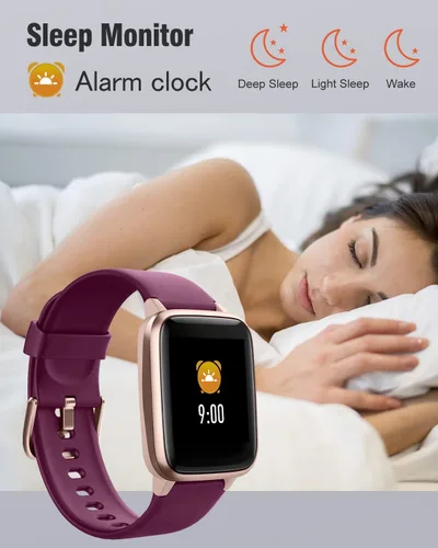 Miniatura 5 de Reloj Fitness Tracker Relojes Fitness para Hombres Mujeres (Hacer/Atender Llamadas), Reloj Inteligente de 1.85" para iPhone/Teléfonos Android